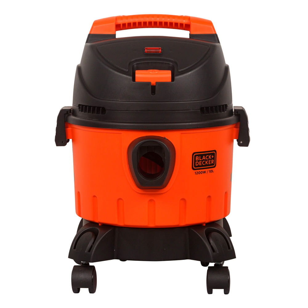 Imagen 2 del producto Aspiradora Black+Decker seco y húmedo 1200W, 10 litros, filtro lavable, ruedas de desplazamiento